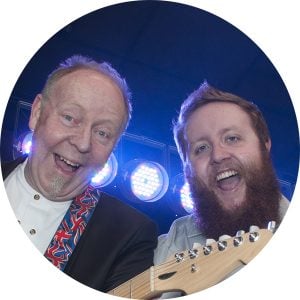 Lewis and his Dad, John