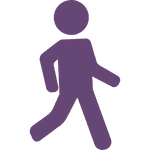 Walking icon