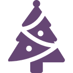 Christmas tree icon