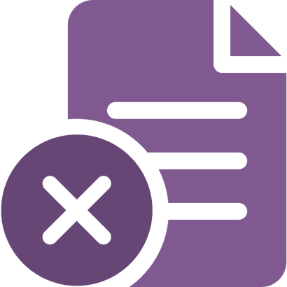 Cancellation icon